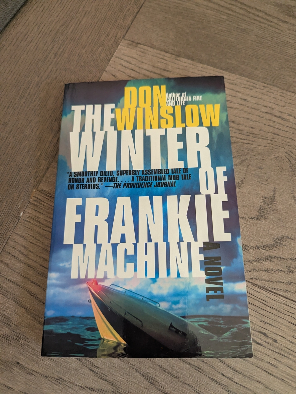The Winter of Frankie Machine - Paperback Book